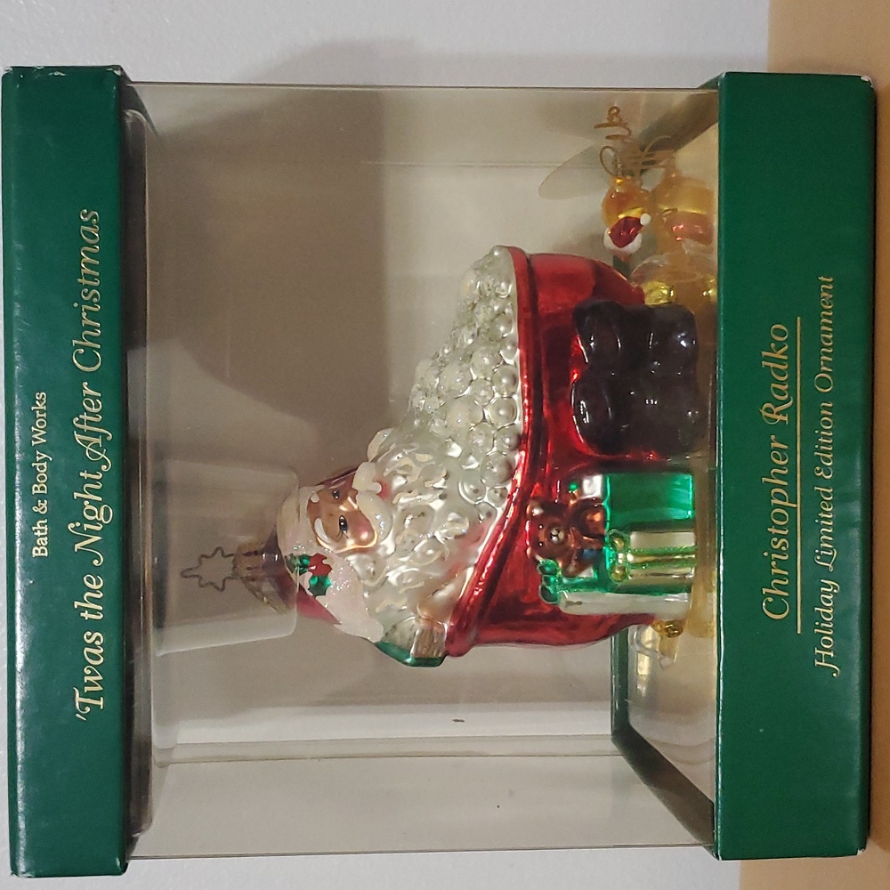 Bath & Body Works Holiday Limited Edition Ornament by Christopher Radko
